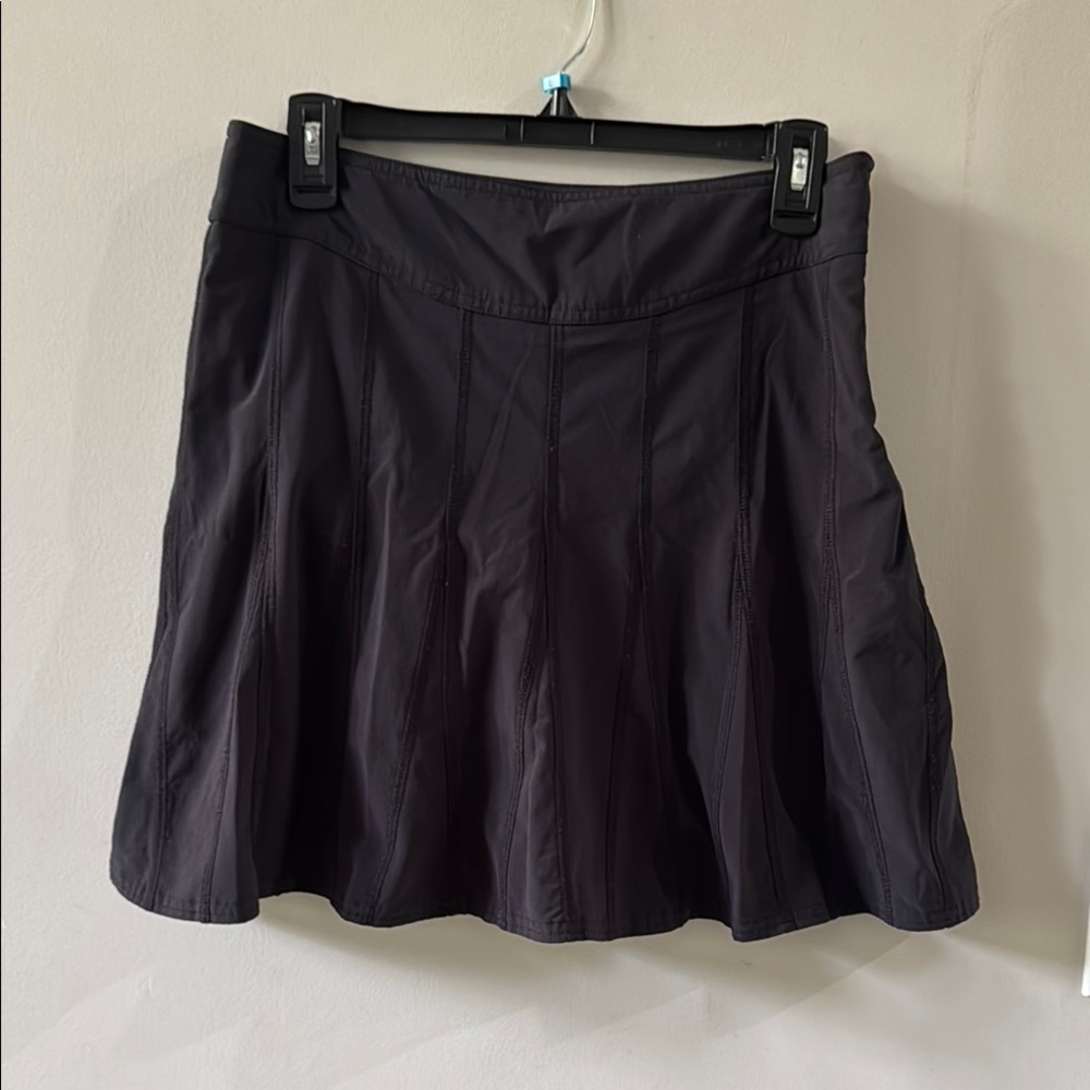 Athleta black skort size 6
